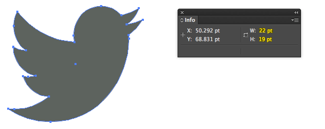 Measuring dimensions in Illustrator