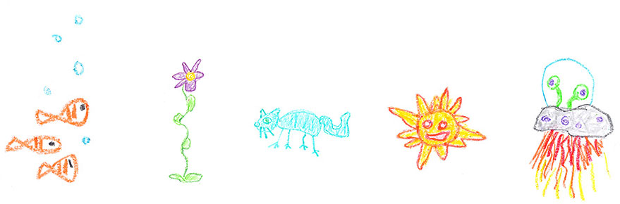 Drawings by real kids on the Crayola site